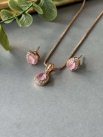 Rose Gold Pendant - nk collection