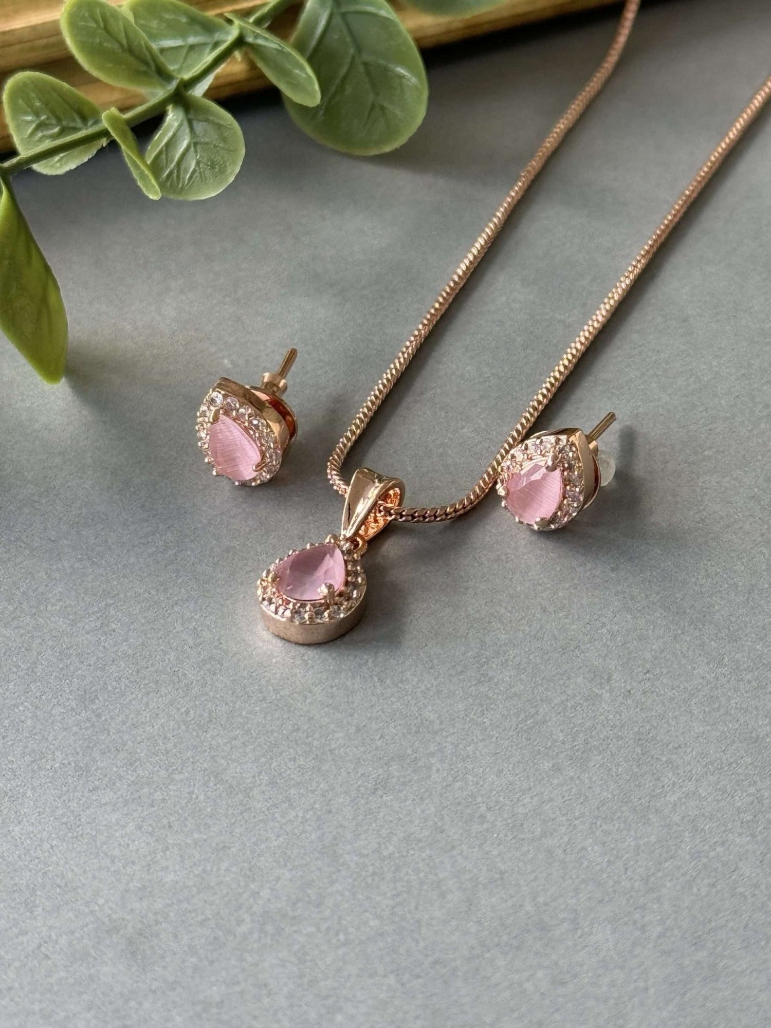 Rose Gold Pendant - nk collection