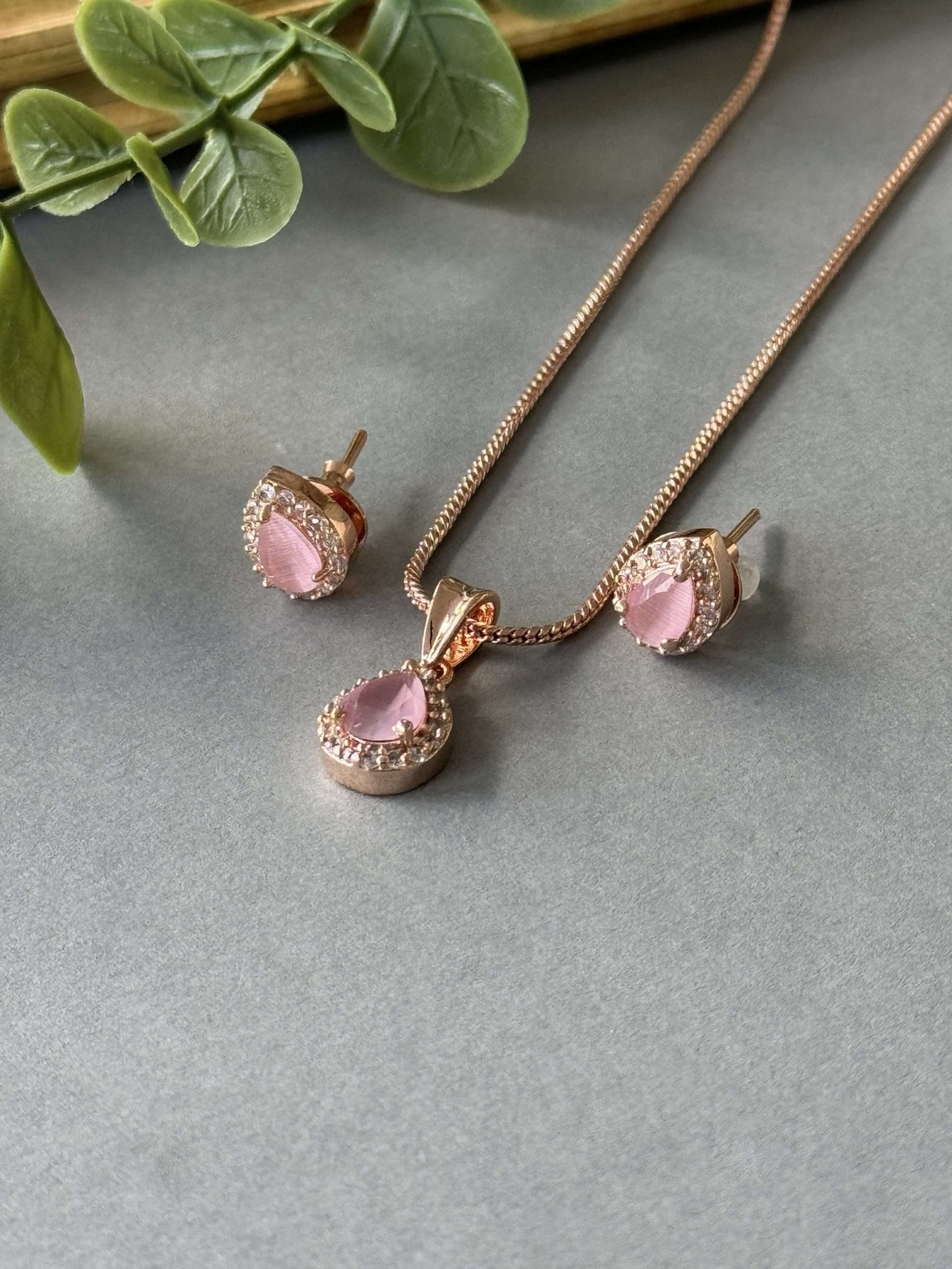 Rose Gold Pendant - nk collection