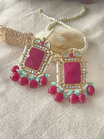 Ruby Mint Studs - nk collection