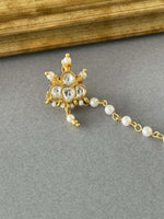 Sayonee Kundan Nose Piece - nk collection