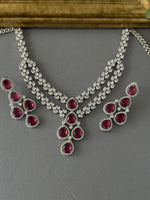 Silver Ruby Set - nk collection