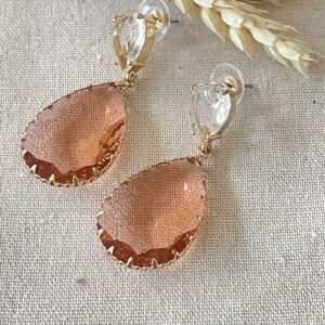 Iridescent Pear Drops – Peach