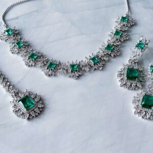 Diamond Look Set – Teal Green