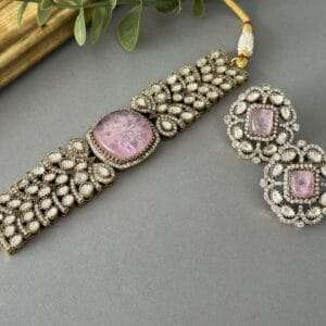 Doublet Choker – Pink