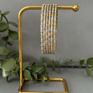 2 Tone Bar Zircon – Set of 6