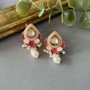 Pear Tops- MOP & Ruby