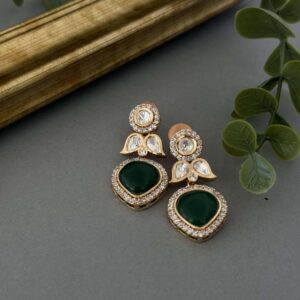 Heart Drop – Dark Green