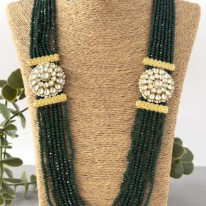 Deep Green Long Necklace