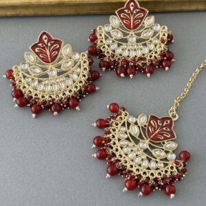 Meena Tikka Set – Red