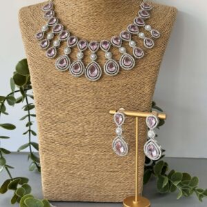 Blush Pearl Necklace Set